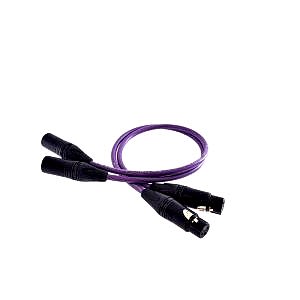 Melodika Purple Rain XLR MD2X 1m